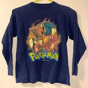 Vintage 1999 Pokemon Charizard Shirt~16x20.5 inches~Euc!